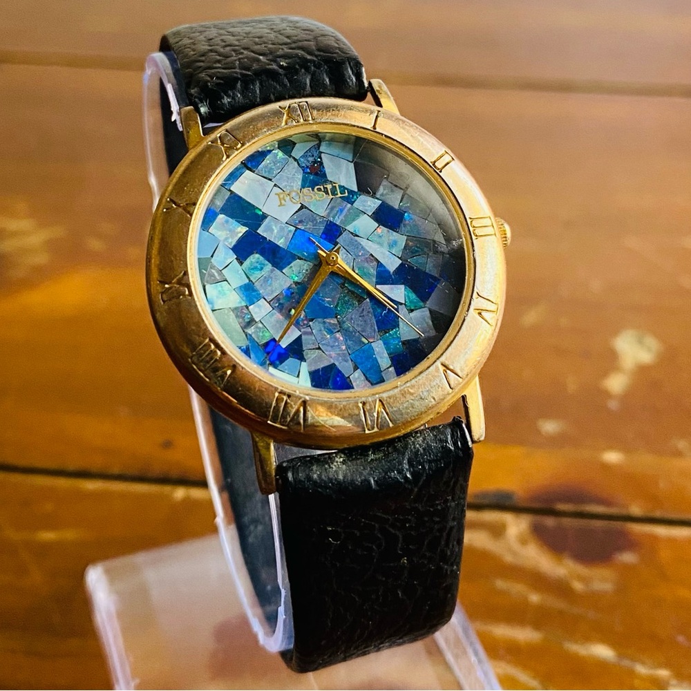 1994 ABALONE SHATTERED FOSSIL WATCH SC-5489
